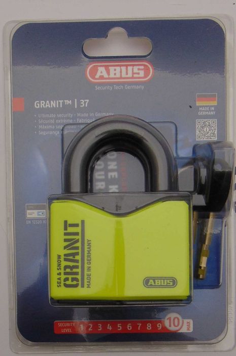 ABUS GRANIT 37 wersja SEA&SNOW * kłódka z najwyższym poziomem bezpiecz