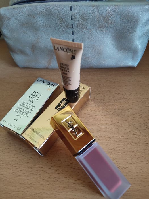 Conjunto Lancôme e ysl