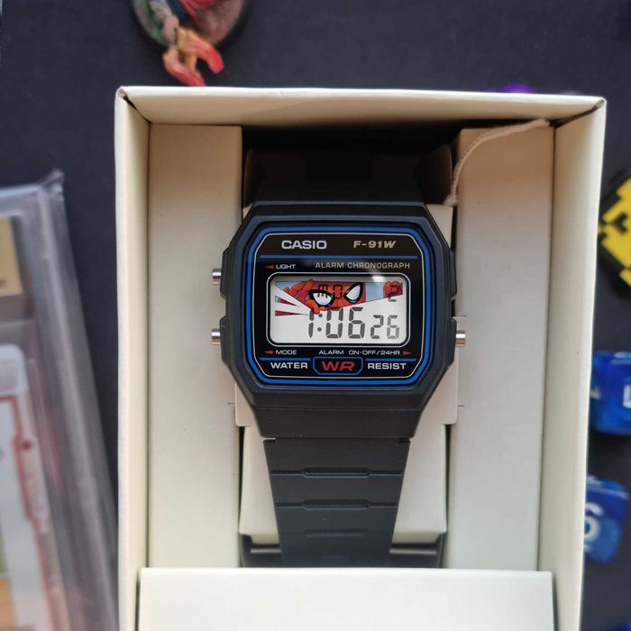 relogio casio f91w