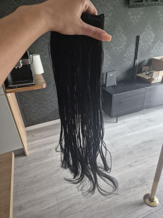 Włosy doczepiane naturalne 52 cm