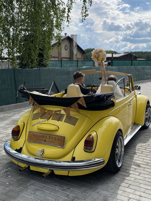 Samochód ,Auto do Ślubu Vw  Garbus Cabrio