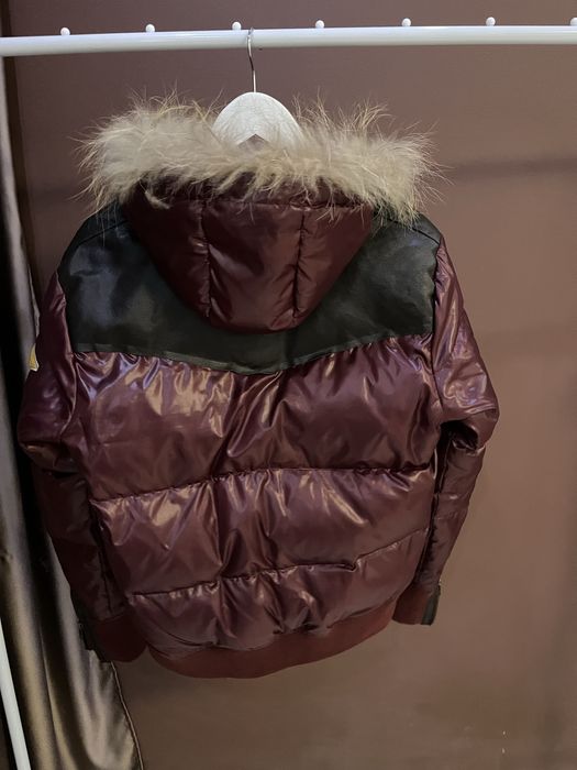 Geronimo down jacket with fur