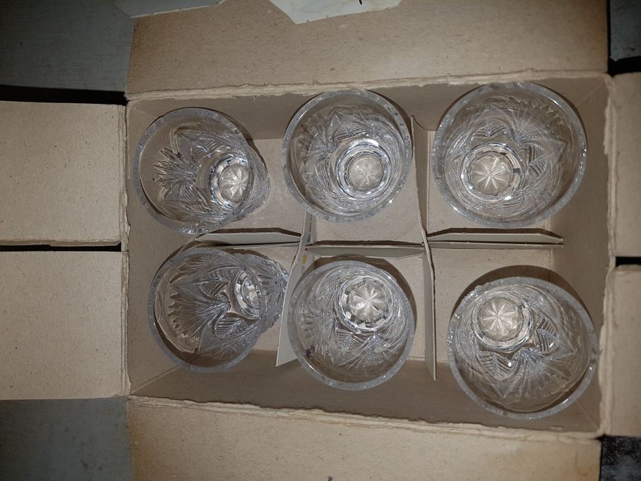 Стопки хрустальные