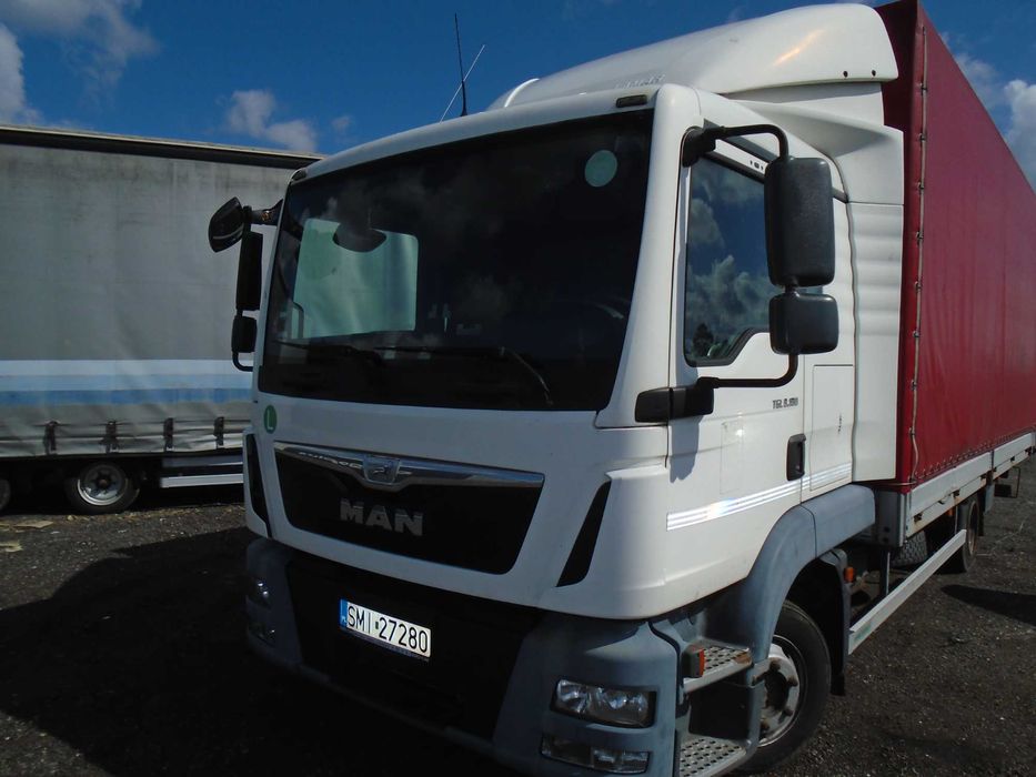 Kabina Man TGL TGM EURO 6 silnik 250 skrzynia biegów zaczep sterownik