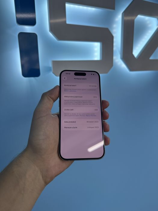 iPhone 15 Pro 128GB BATERIA 95% GWARANCJA 12 miesiecy !!!