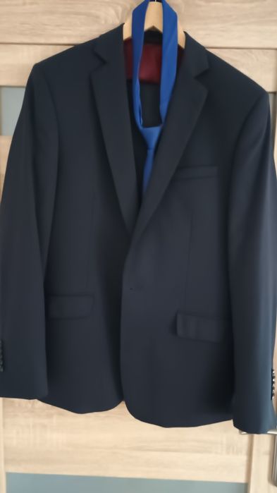 Garnitur granatowy Giacomo 182/86 bal 8- klas, wesele, chrzciny