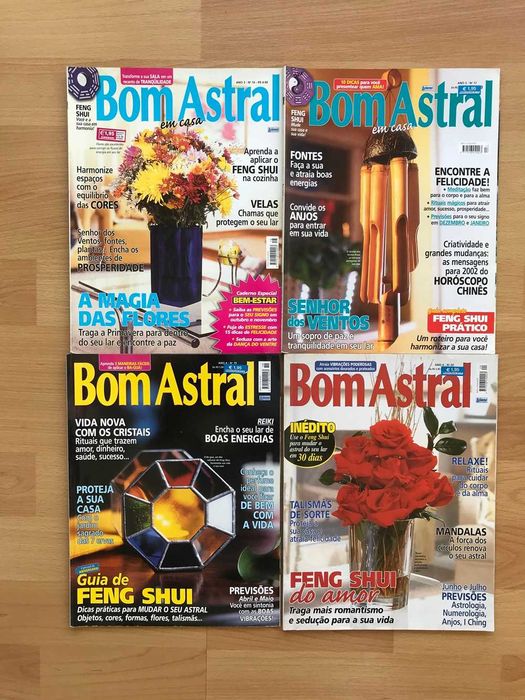 Revistas feng shui bom astral Tibete Dalai Lama