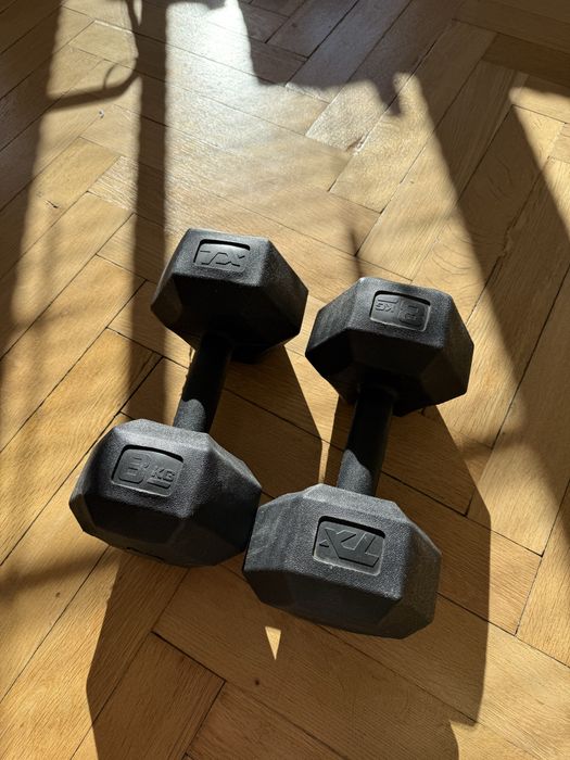 Dwa hantle po 8 kg