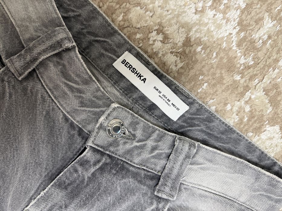 Джинсы багги baggy bershka
