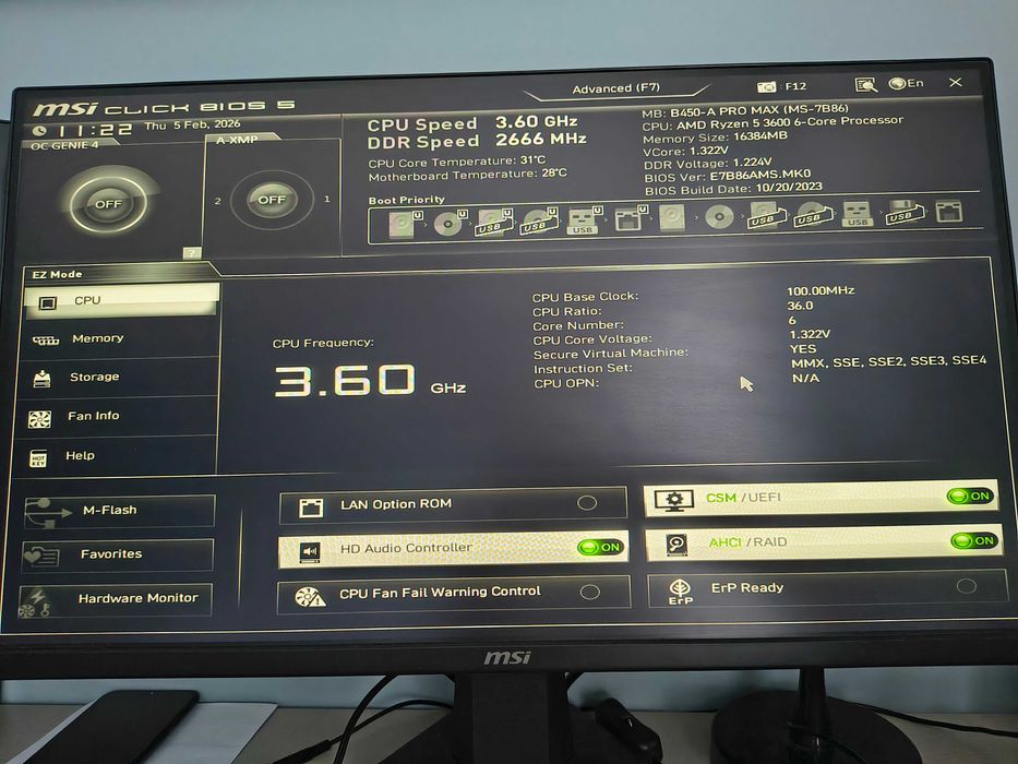 Płyta główna MSI B450-A Pro Max