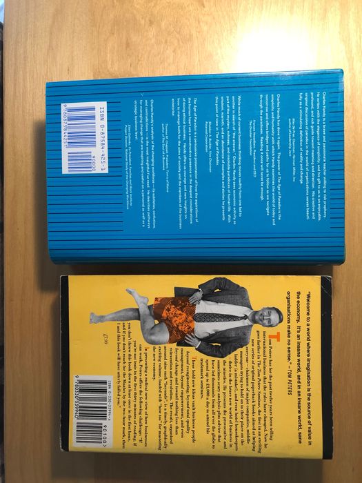 The age of paradox Charles Handy / The Tom Peters Seminar