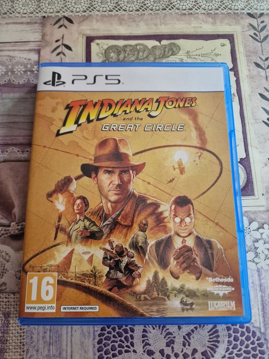 Диск ps5 Indiana Jones
