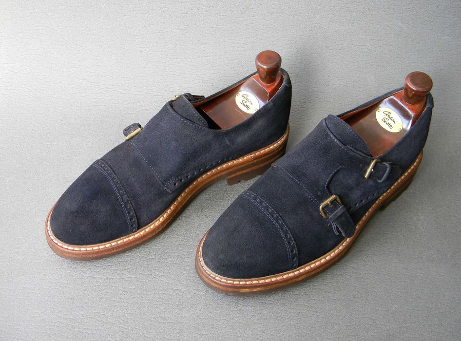 Чоловіче брендове взуття, туфлі, монки Buttero, Made in Italy Santoni