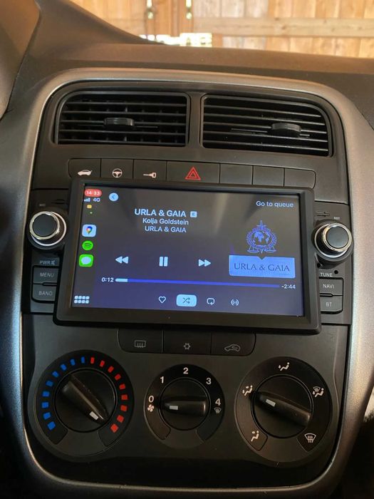 Auto Rádio Fiat, Grande, Punto, Linea, 2 din Ano 2007 até 2012