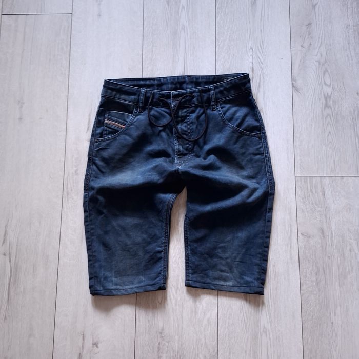 Diesel Krooley Jogging szorty jeansowe W28 L32 tapered JoggJeans granatowe denim
