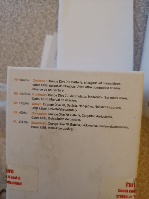 Telefon Orange dive 70 Huawei y6 scl-l01