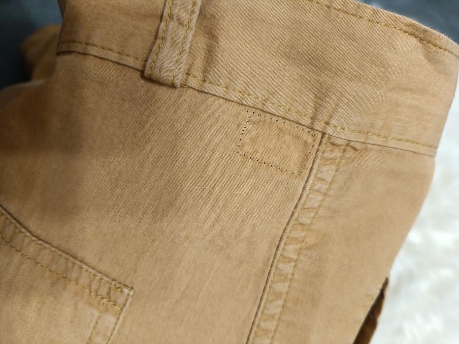 Spodenki szorty Bermudy z wysokim stanem 42 Pierre Cardin Paris