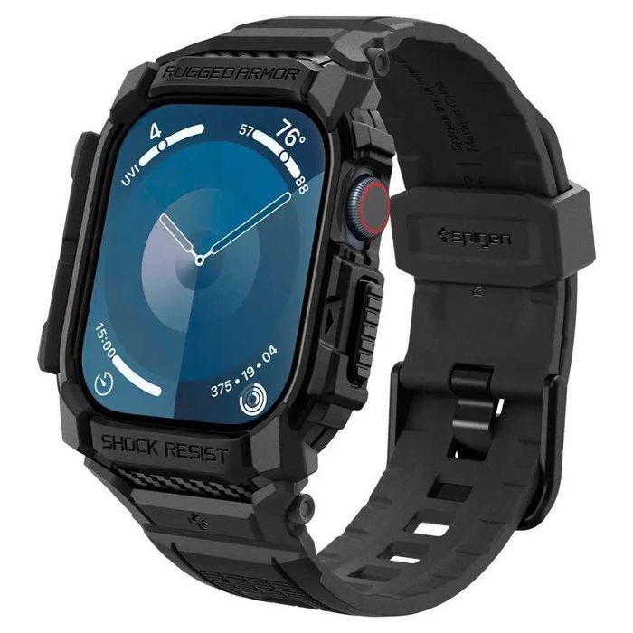 Чехол с ремешком Spigen Rugged Armor Pro для Apple Watch 10/11 46mm