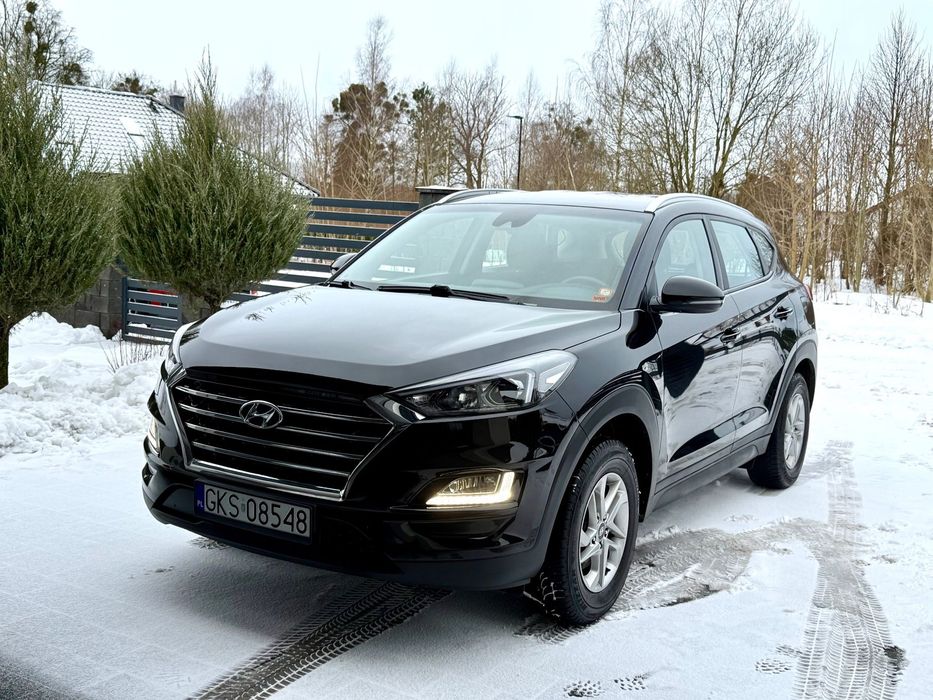 Hyundai Tucson 2019, LIFT, 1.6 BENZYNA, oryginał lakier i przebieg