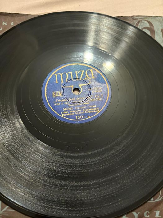 Płyta szelakowa MUZA