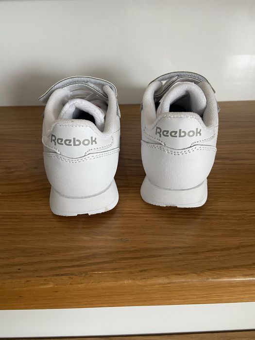 Buty sneakersy chłopięce białe Reebok r. 27,5