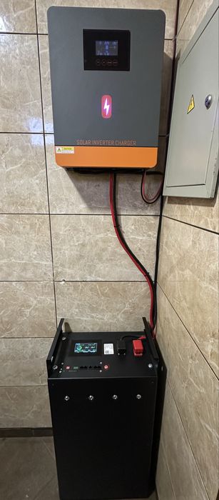 Дбж, Гібридний інвертор з акб 16кWh Lifepo4 48в