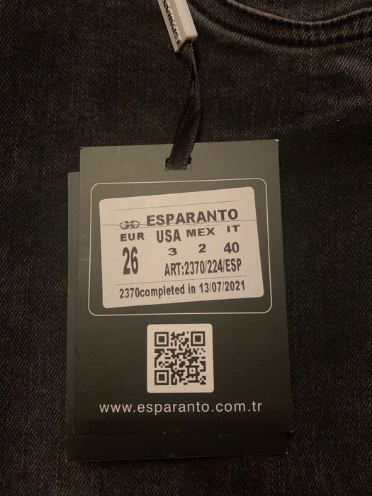 Jeansy Esperanto roz 26