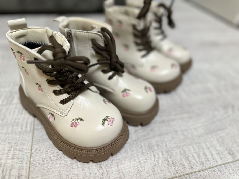 Чоботи демісезонні,ботинки для девочки,ботинки 27(16см)