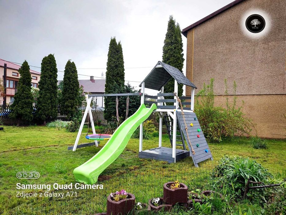 Plac zabaw wysoki, huśtawka, podwyższany, MONTAŻ GRATIS, podest 150cm