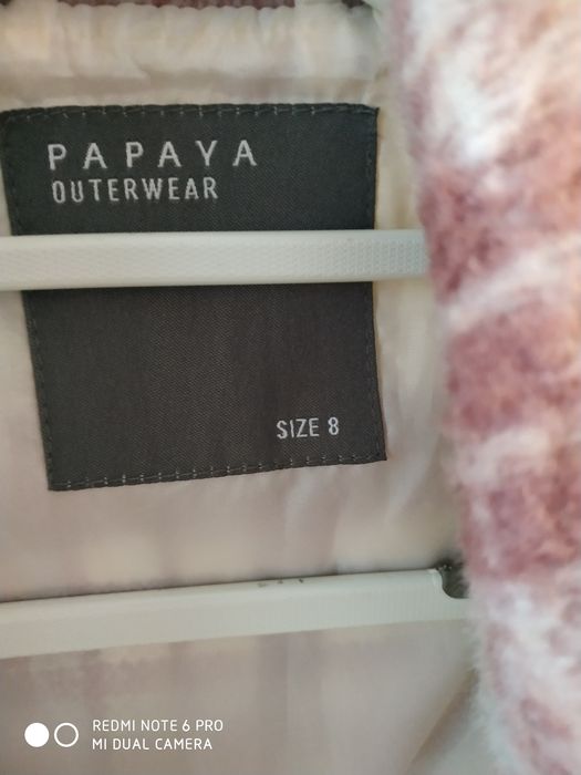 Рубашка в клетку теплая женская одежда 44-46размер