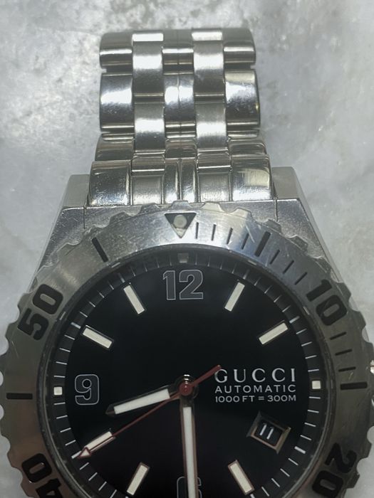часы gucci pantheon authomathic diver 300m