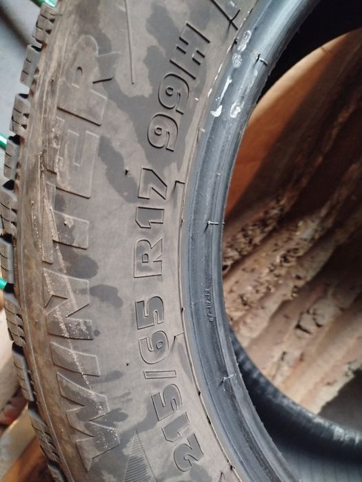 Гума зимня 215*65*r17 99h 1500грн/шт