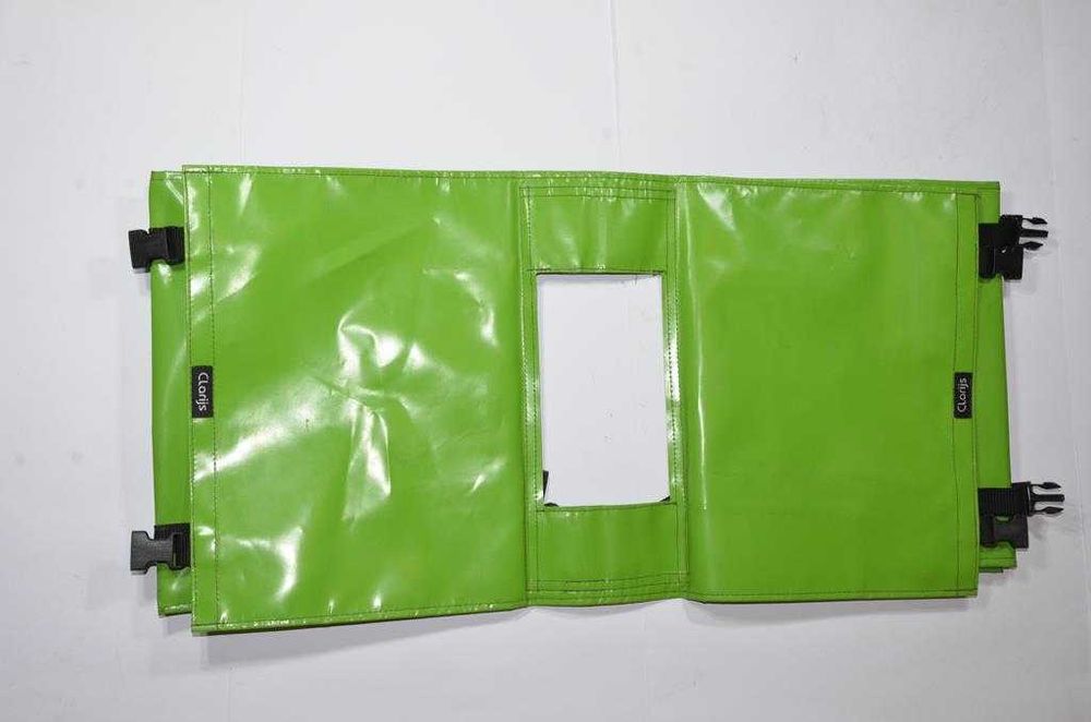 Sakwa Torba rowerowa miejska e bike Clarijs dwie komory XL 46L PCV ZI