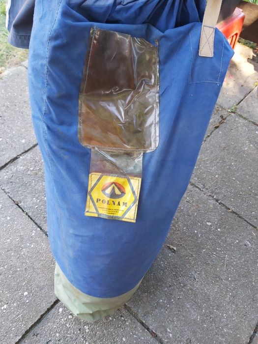 Namiot z tropikiem z czasów PRL