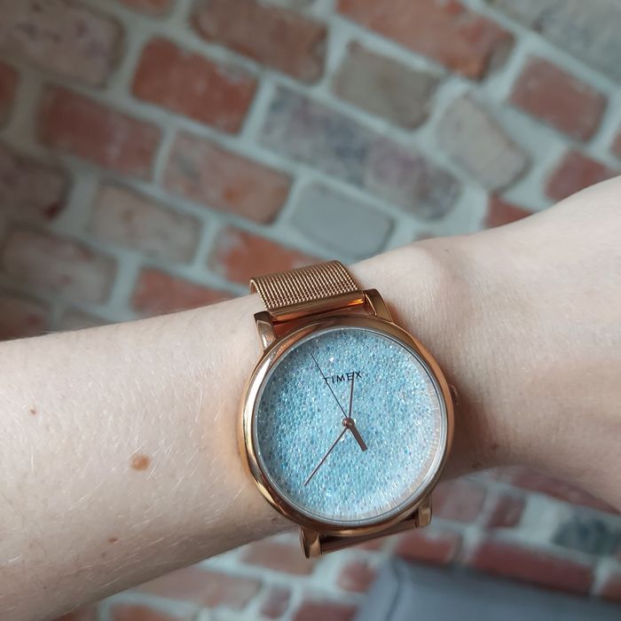 Zegarek damski TIMEX z drobinkami