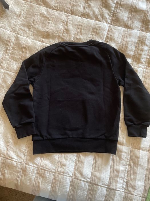 Camisola felpa preto, criança 8A