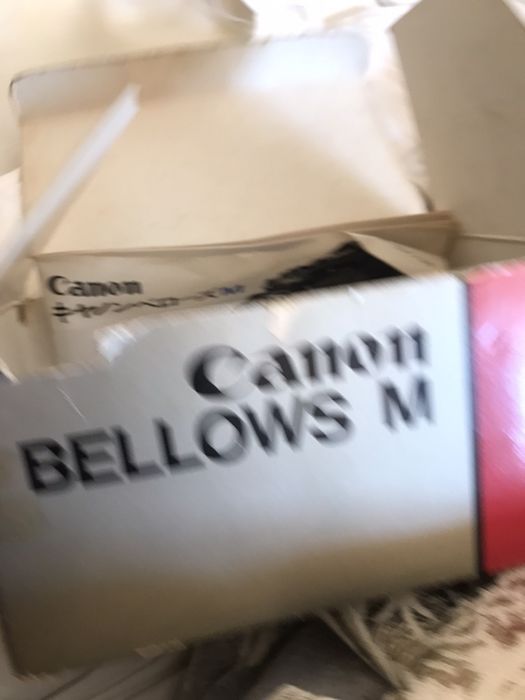 Canon FD extensor bellows M como novo
