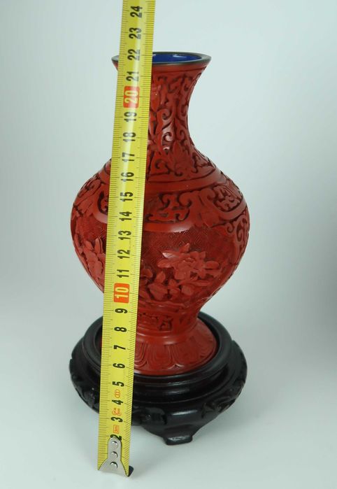 Jarras Cloisonné Cinnabar - China, CADA