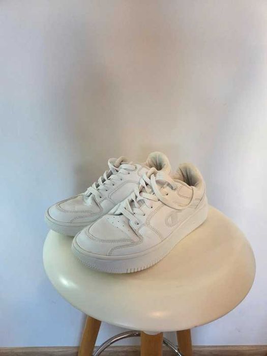 Damskie białe buty/sneakersy - Champion