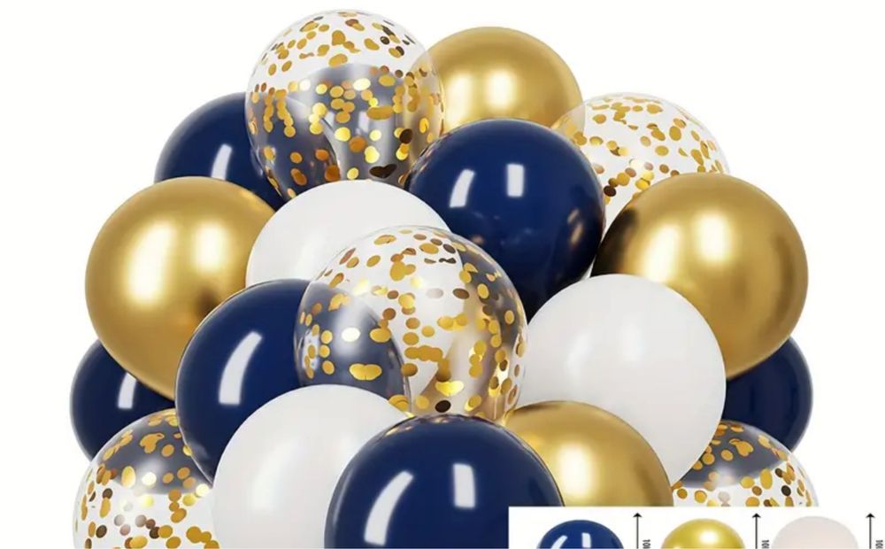 Набор для праздника набір для святкування гірлянда шарики топери кіт