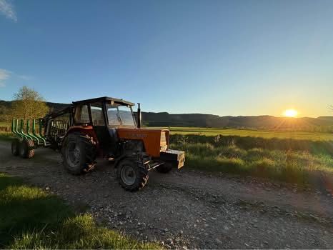 Ursus c360 4x4 z przyczepa leśna 2250 faofar