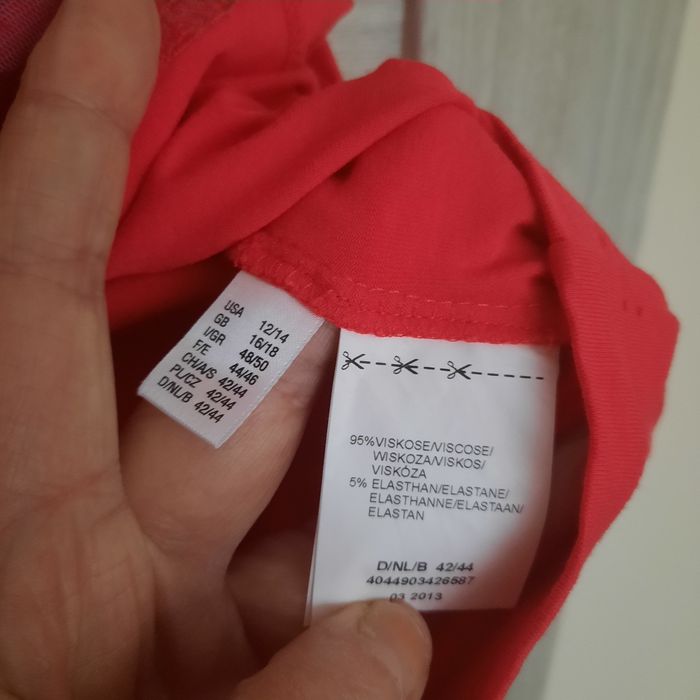 Ulla Popken śliczna tunika , wiskoza 42-44 Nowa
