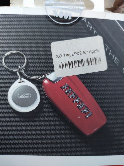 Розумний Брелок XO LP02 for Apple  Anti-Lost Колір Білий