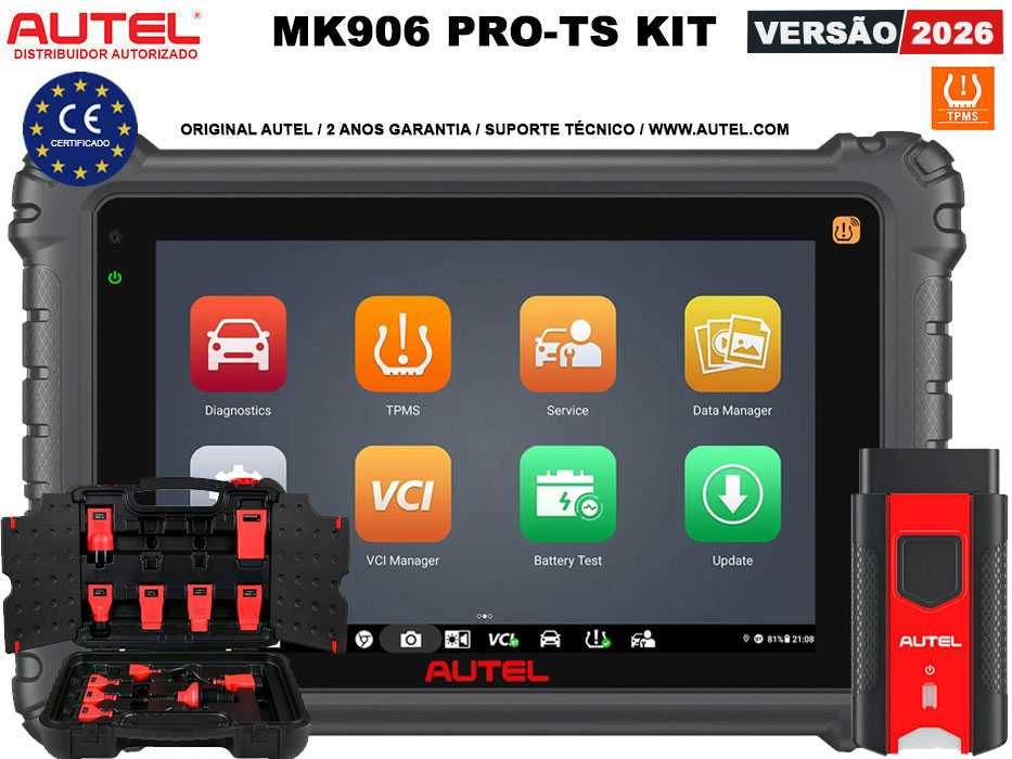 Autel MaxiCOM MK906PRO-TS KIT Maquina Diagnóstico OBD /TPMS (NOVO)