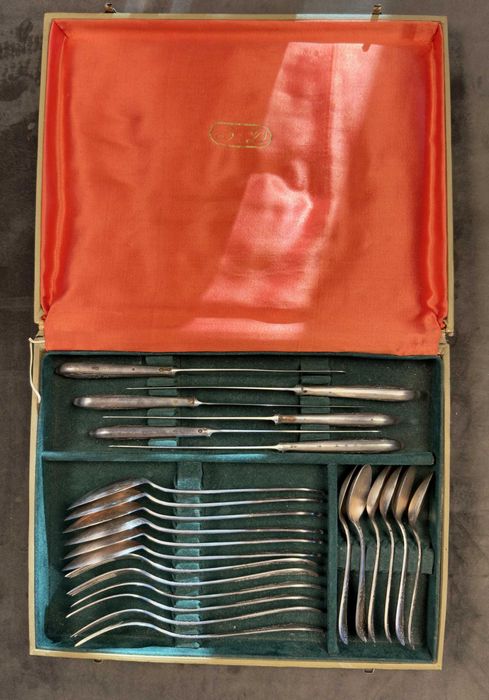 Zestaw sztućców ZSRR МНЦ - komplet na sześć osób | GLIWICE