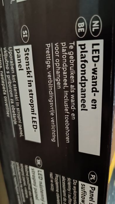 Panel LED naścienny Livarno nowy