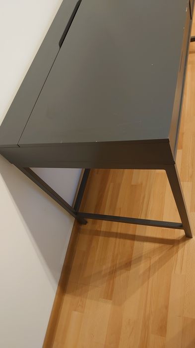 Biurko Ikea Alex szare duże do odnowienia