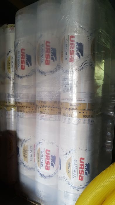 Welna URSA GOLD lambda 0.35 10cm wełna mineralna 26,40zl/m2 160/rolka