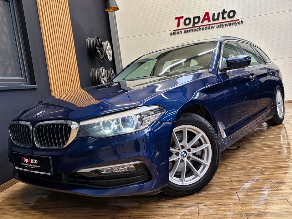 BMW Seria 5 2.0D * 190KM* *navi* gwarancja *LED* AUTOMAT* bezwypadkowy *