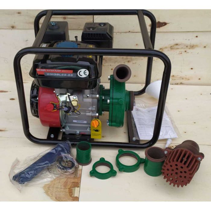 Мотопомпа WEIMA WMQBL65-55 EURO 5 високонапірна для капельного поливу.